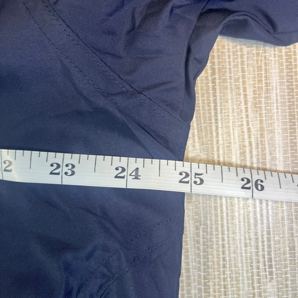 Cutter Buck Mens Navy Golf Pullover Jacket‎ V Neck Lined Windbreaker Large